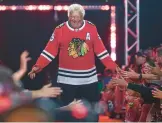  ?? AP FILE ?? The Blackhawks and NHL Alumni Associatio­n announced Monday that Bobby Hull, a Hall of Fame winger, two-time NHL MVP and Stanley Cup champ, died. He was 84.