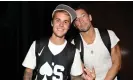  ?? Photograph: Shareif Ziyadat/Getty Images ?? Justin Bieber and Carl Lentz in 2017.