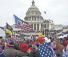  ??  ?? A House committee will request records preservati­on for “several hundred people” involved in the riot at the U.S. Capitol. JOSE LUIS MAGANA/AP