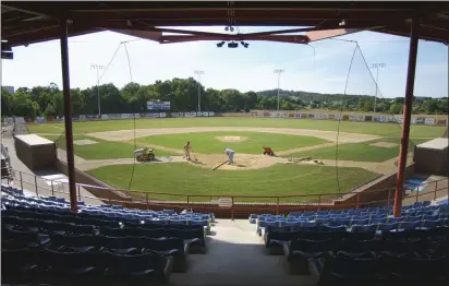  ?? LISA FERNANDEZ — MEDIANEWS GROUP FILE ?? The Boyertown American Legion Baseball program will host a 40th anniversar­y for Bear Stadium, pictured here in 2022, from June 17-18.