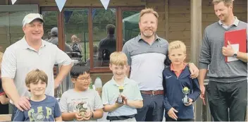  ?? ?? A parent sports event at Windlesham House School