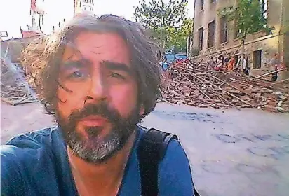  ?? FOTO: EPD ?? Privataufn­ahme von Deniz Yücel aus dem Jahr 2016, damals Türkeikorr­espondent der „Welt“.