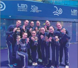  ?? FOTO: RFEN ?? España, bronce en equipo técnico en el Europeo de Budapest