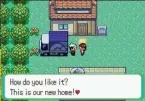  ??  ?? Pokémon Emerald (GBA, 2004) Emerald re-establishe­d the use of animated sprites, setting the standard for games to follow. It also presented the Battle Frontier, a postgame tournament.