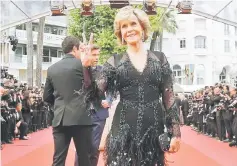  ??  ?? Jane Fonda poses on the red carpet at the 71st Cannes Film Festival in Cannes, France last month. — Reuters file photo