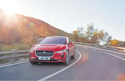  ??  ?? The new Audible Vehicle Alert System has been developed for the Jaguar I-Pace.