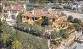  ??  ?? The Ladera Ranch home of California gubernator­ial recall candidate and entreprene­ur Anthony Trimino has sold at the listing price of $4.95million.
