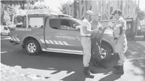  ?? ?? Agentes de Proteção Civil fizeram formação para enfrentar época de incêndios.