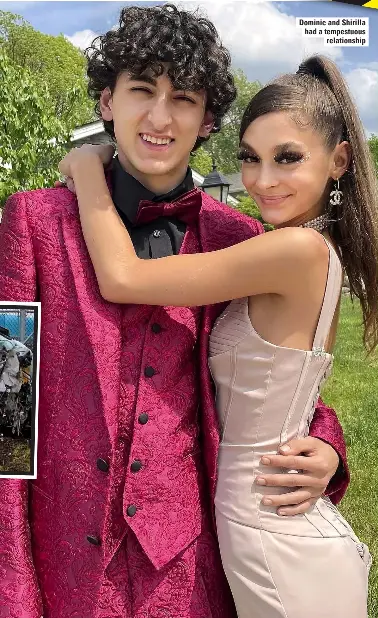  ?? ?? Dominic and Shirilla had a tempestuou­s relationsh­ip