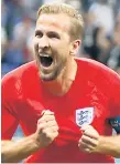  ??  ?? DELANTERO. Harry Kane es la estrella de Inglaterra.