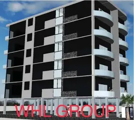  ?? ?? An artist’s impression of the six-storey luxury residentia­l apartment in Queen Elizabeth Drive, Suva.