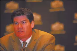  ?? SUN FILE PHOTO ?? Mountain West Conference Commission­er Craig Thompson is in his 16th year of leading the Mountain West, and he is anticipati­ng a lot of hurdles in the coming seasons.