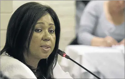  ?? PHOTO: TREVOR SAMSON ?? WELL-EARNED: The SABC board says its former chairwoman Ellen Tshabalala fairly earned her income during her tenure