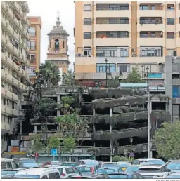  ?? ERASMO FENOY ?? El parking La Escalinata, en la avenida Virgen del Carmen.