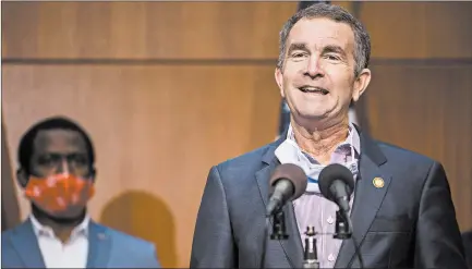  ?? ZACH GIBSON/GETTY ?? An FBI agent testified that members of an alleged plot discussed Virginia Gov. Ralph Northam as a possible target.