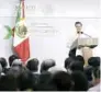  ??  ?? Destaca. “No hay país que produzca lo que consume”, señaló Peña Nieto.