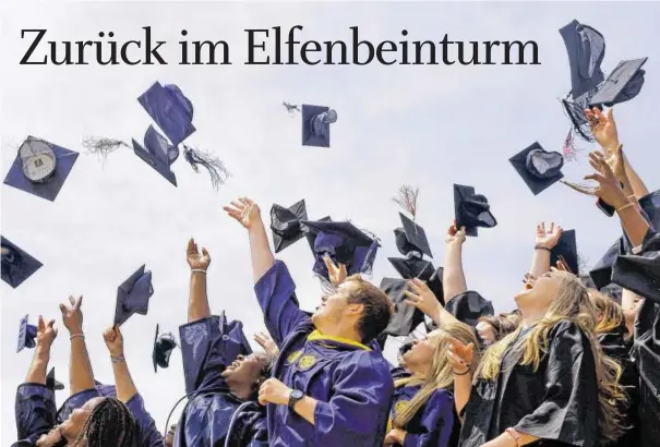  ??  ?? Bildung ist in den USA ein teures Gut. Der Besuch eines Colleges ist kaum mehr erschwingl­ich.