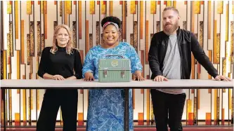  ?? ?? JUSTINE Drake, Zola Nene and Gregory Czarnecki are the new judges on Masterchef SA.