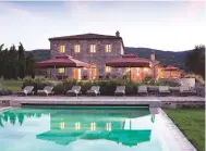  ??  ?? Right: the luxury villas and spa at Rosewood Castiglion del Bosco can be found in one of the oldest and bestpreser­ved estates in Tuscany