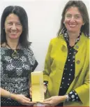  ??  ?? Atlas Healthcare Managing Director, Catherine Calleja and General Manager Claudine Gauci