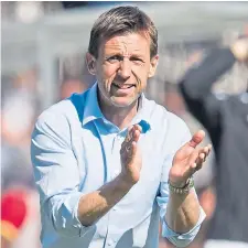  ??  ?? Dundee manager Neil McCann.