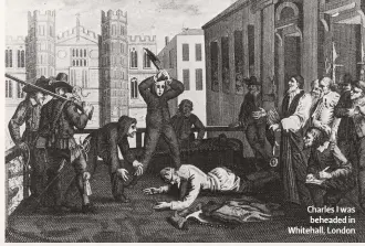  ??  ?? Charles I was beheaded in Whitehall, London