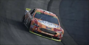  ?? NICK WASS - THE ASSOCIATED PRESS ?? Kevin Harvick competes during a NASCAR Cup Series auto race, Sunday, Oct. 7, 2018, at Dover Internatio­nal Speedway in Dover, Del.