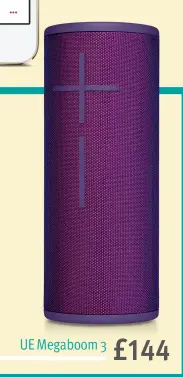  ??  ?? UE Megaboom 3 £144