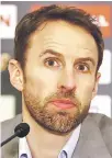  ??  ?? Gareth Southgate