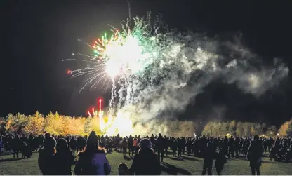  ??  ?? Fife boasts more than enough organised displays to keep those who enjoy Bonfire Night content.