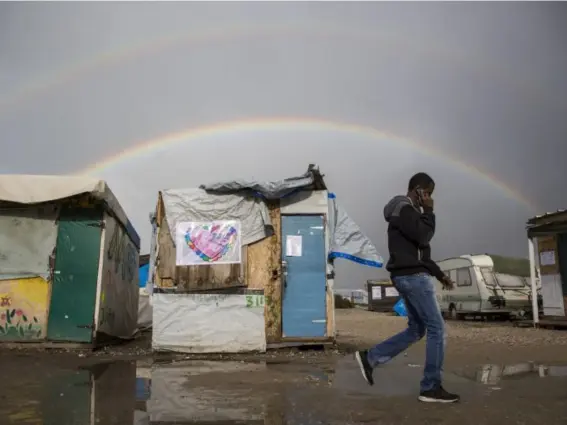  ?? (Getty) ?? More than half of those in the Jungle said they would stay in Calais or sleep on the streets once it is torn down