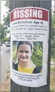  ?? MEDIANEWS GROUP FILE PHOTO ?? Linda Stoltzfoos, a member of the Amish community, disappeare­d while walking home from church on Father’s Day, June 21, in Lancaster. The FBI put out flyers across Chester County last weekend.