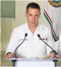  ?? ?? Alejandro Murat afirmó que lo que le falta al PRI son candidatos “con empaque”.