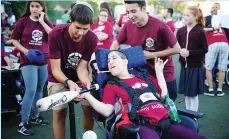  ?? (Mendy Hechtman/Courtesy) ?? THE SECOND ANNUAL Buddy Baseball All-Star Game took place this week in Jerusalem, with over 60 players and 100 volunteers.