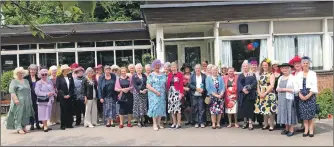  ?? ?? Ladies of Mid Argyll SWI turned out in style for their Jubilee tea party with Lord-Lieutenant Jane MacLeod.