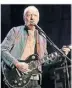  ?? FOTO: ROB GRABOWSKI/DPA ?? Peter Frampton erlangte in den 70er-Jahren Berühmthei­t.