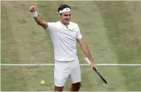  ?? AFP ?? Roger Federer back in the role of Grand Slam title favourite after winning the past two majors he entered. —