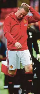  ??  ?? Manchester United striker Wayne Rooney