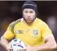  ??  ?? Matt Giteau, 33 anni