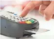  ?? GETTY IMAGES ?? Chip-based credit and debit cards are much more secure than magnetic stripe cards.