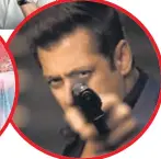  ??  ?? Anil Kapoor (top) stars in Fanne Khan, whose release date clashes with that of Salman Khan’s Eid release, Race 3 (above)