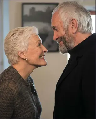  ??  ?? Glenn Close as Joan Castleman and Jonathan Pryce as Joe Castleman in TheWife.