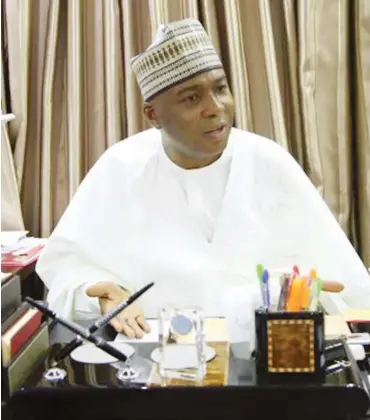  ??  ?? Senate President Bukola Saraki