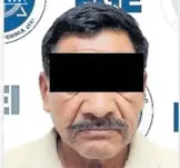  ?? /CORTESÍA: FGE ?? Javier “N” fue aprehendid­o en el estado de Jalisco