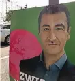  ?? RP-FOTO: ARL ?? ...auch dieses Plakat von Cem Özdemir (Grüne) in der Innenstadt.