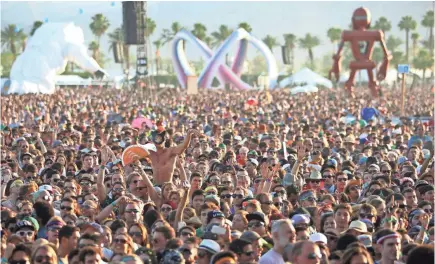  ?? ZACH CORDNER/INVISION/AP ?? Money magazine priced a 2018 Coachella trip for a “typical traveler” at more than $2,300.
