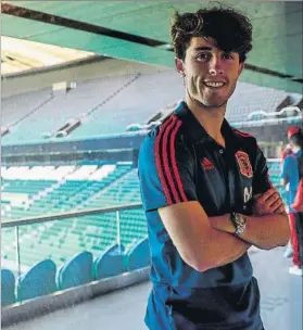  ?? FOTO: EFE ?? Álvaro Odriozola, lateral derecho de la Real y de la selección española