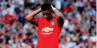  ?? — AP ?? TOUGH PHASE: Manchester United’s Marcus Rashford reacts after missing a penalty.