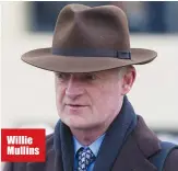  ??  ?? Willie Mullins