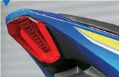  ??  ?? Sharp new LED tail-lamp cluster will be a common sight for other road-users